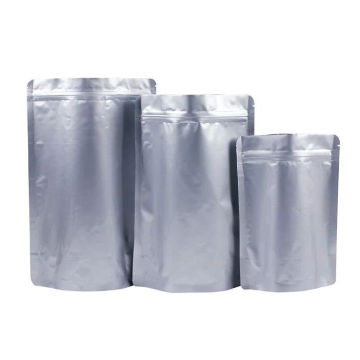 Printed High Barrier Metalized Foil Pouches