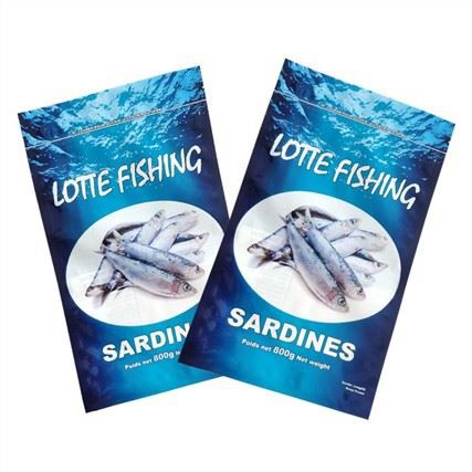 Laminuotas plastikinis maišelis šaldytam maistui